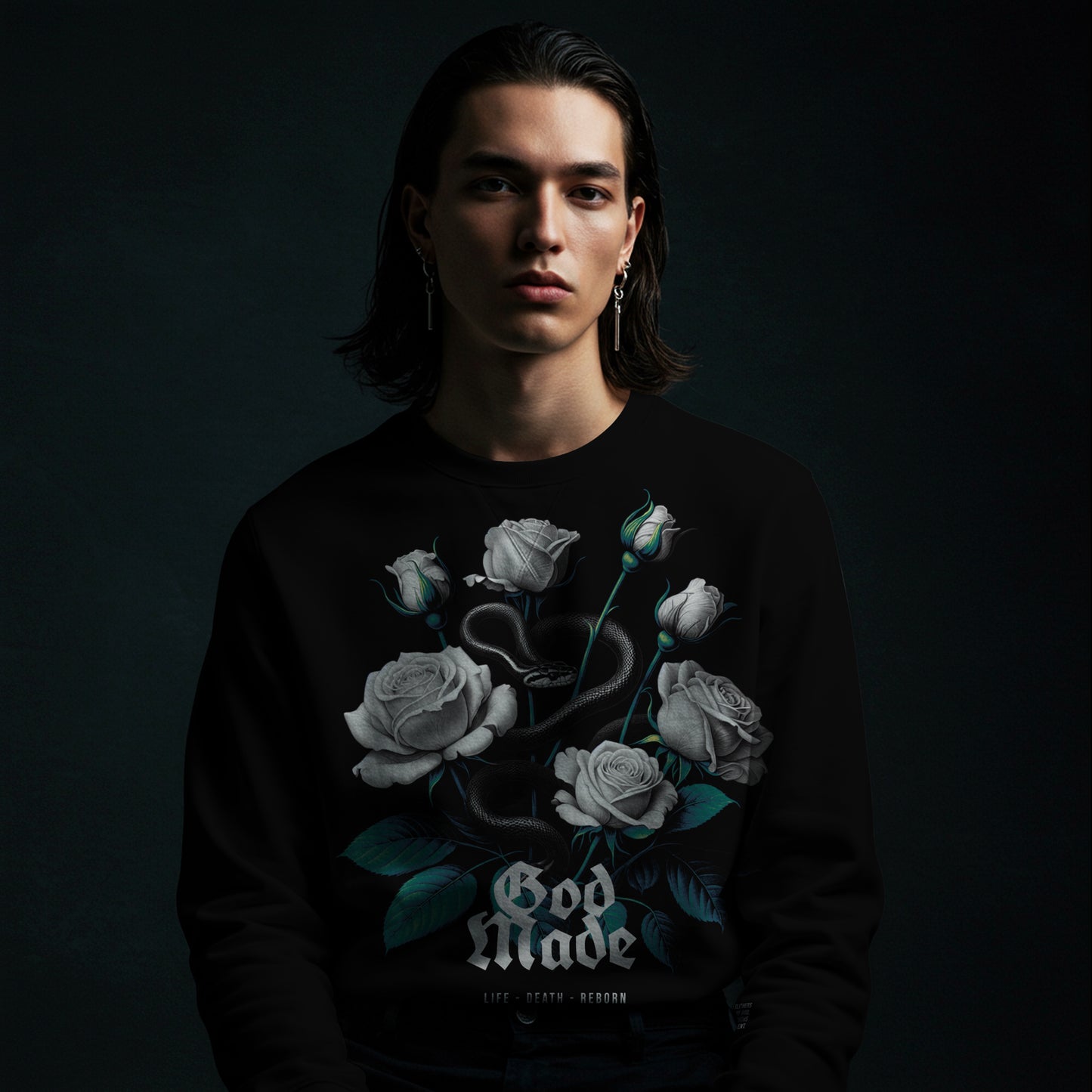 God Made "Life • Death • Reborn" Graphic Tee
