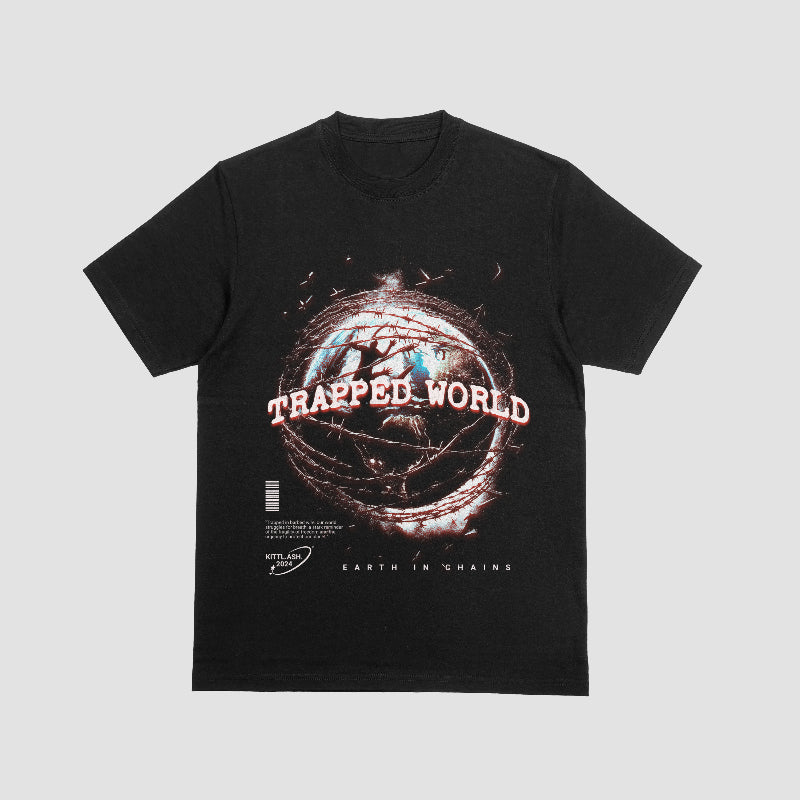 Trapped World Earth-in-Chains Tee