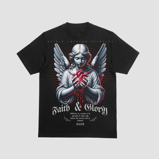 Faith & Glory Angel Heart Tee