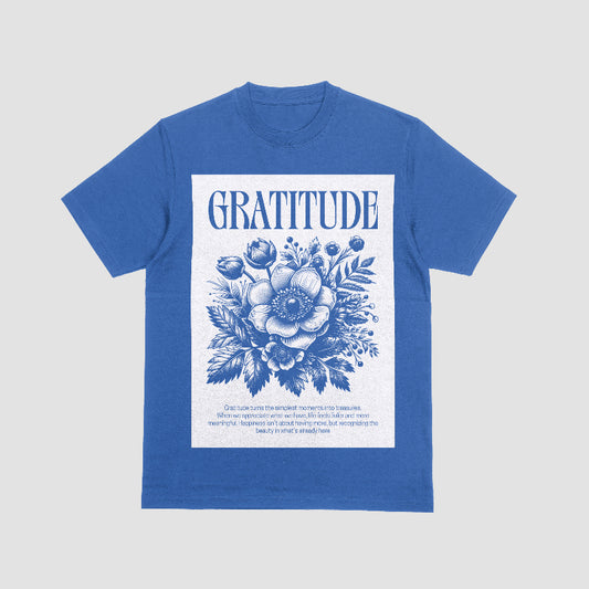 Gratitude Floral Reverie Tee