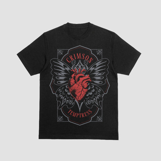 Stop Anxiety Floral Gothic Tee