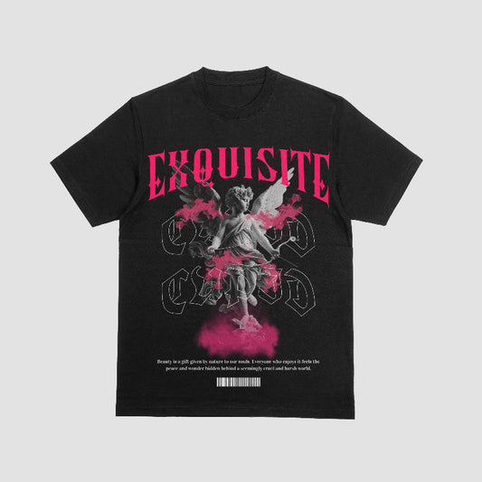 Exquisite Cupid Scarlet Smoke Tee