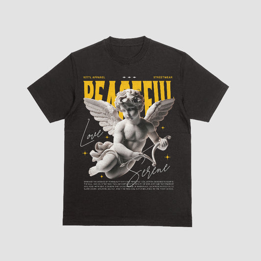 Peaceful Cupid Love & Serene Tee