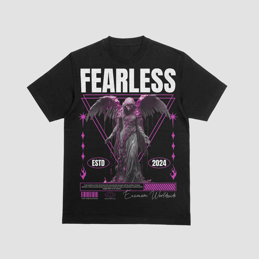 Fearless Winged Angel Graphic Tee