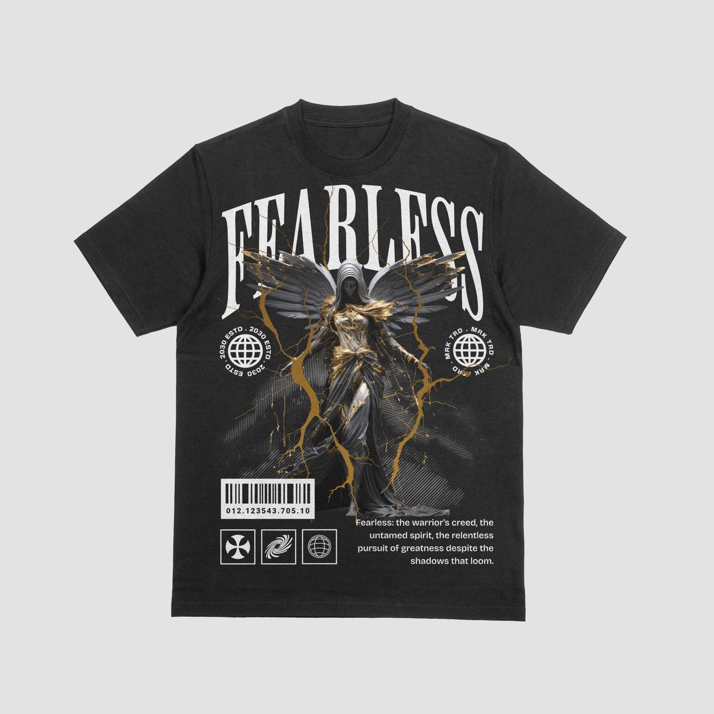 FEARLESS Warrior’s Creed Statue Tee