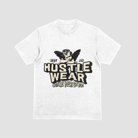 Hustle Wear Vintage Cherub Tee