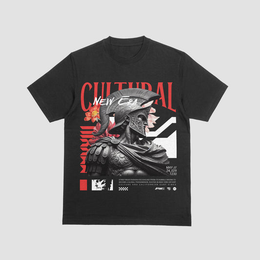 “New Era” Cultural Warrior Tee – Bloom & Battle Edition