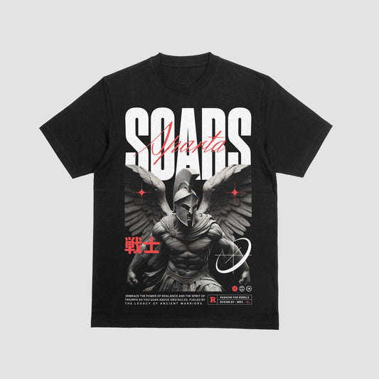 "Sparta Soars" Warrior Angel Tee – Legacy of Triumph Edition