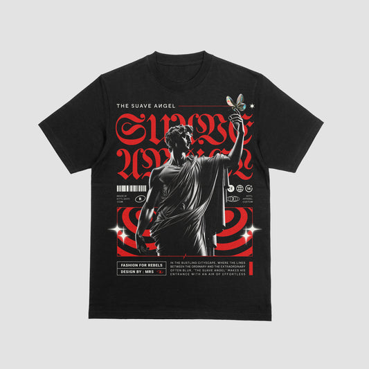 "The Suave Angel" Graphic Tee – Street Renaissance Edition