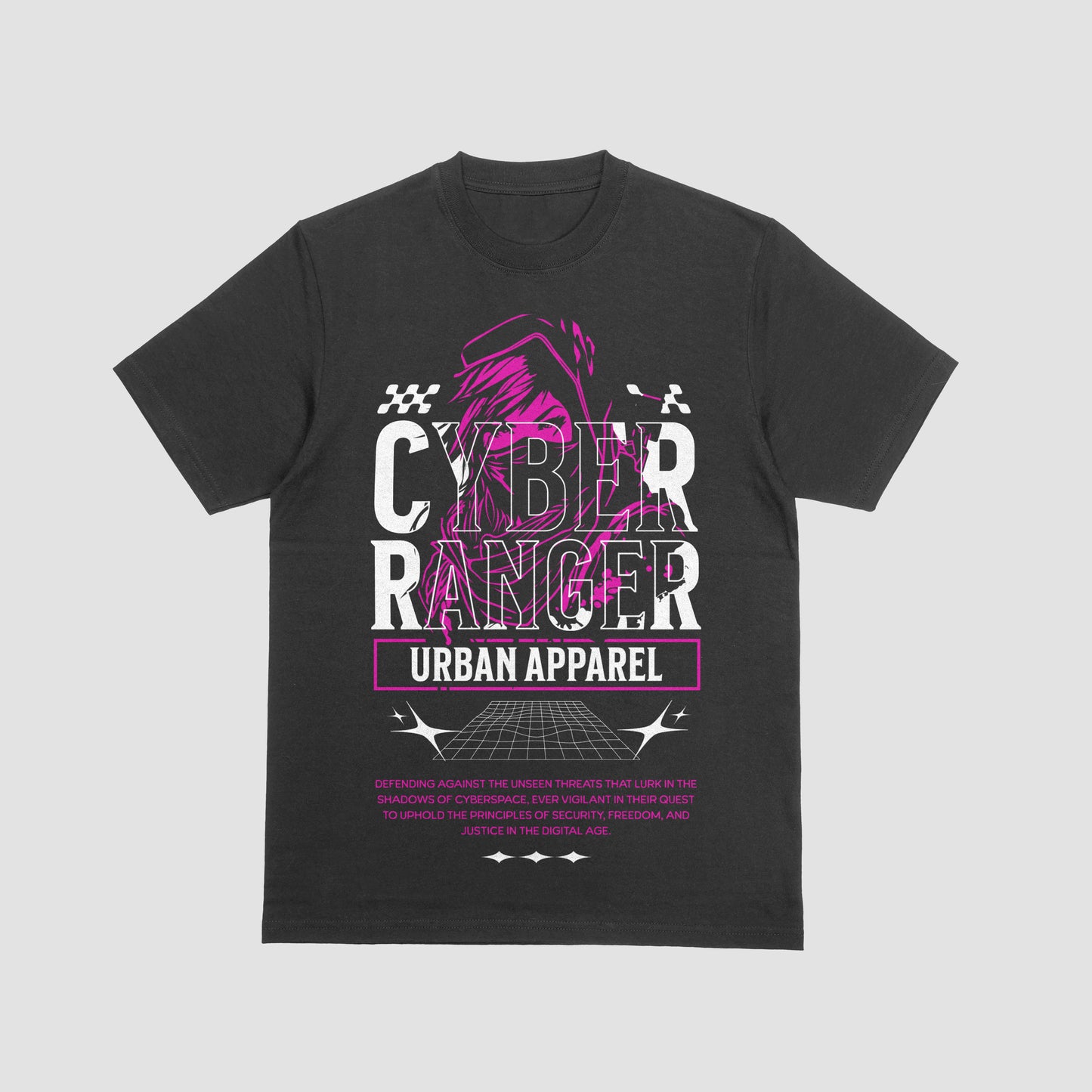 Cyber Ranger Urban-Tech Graphic Tee