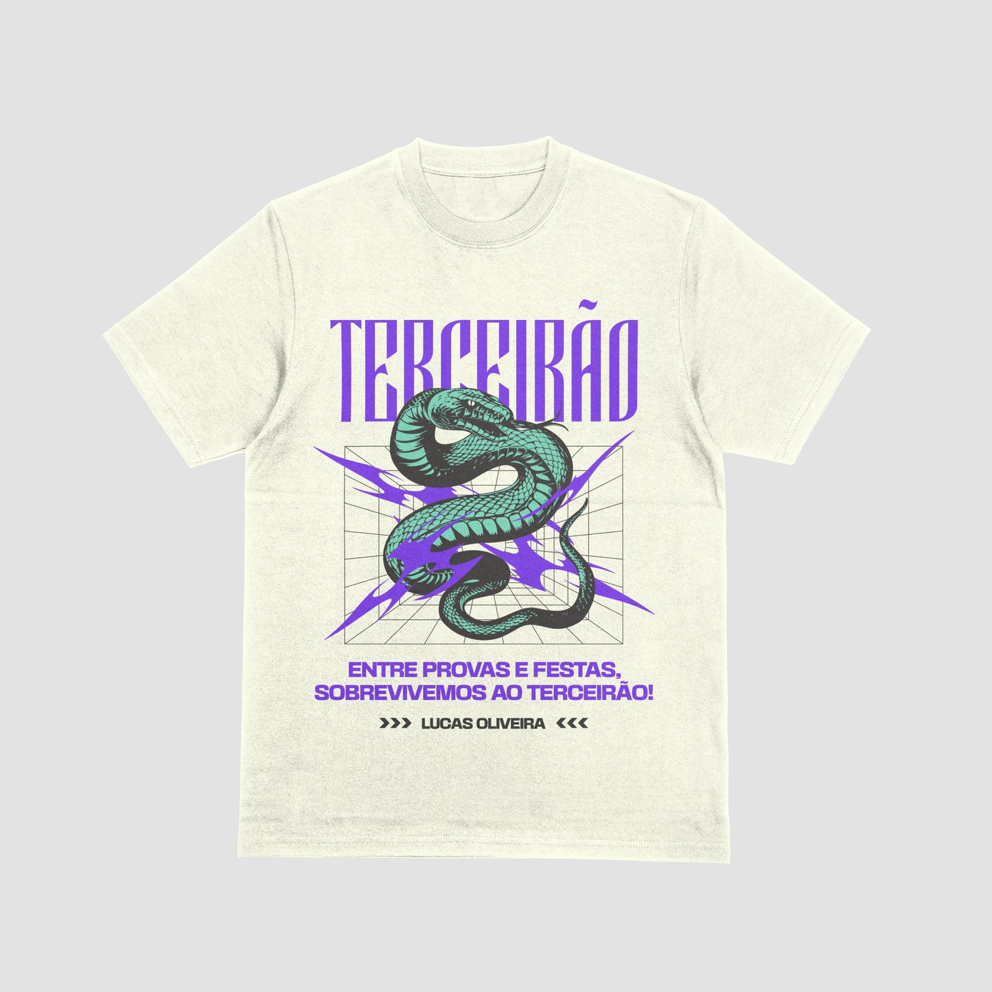 TERCEIRÃO Final-Year Survival Tee